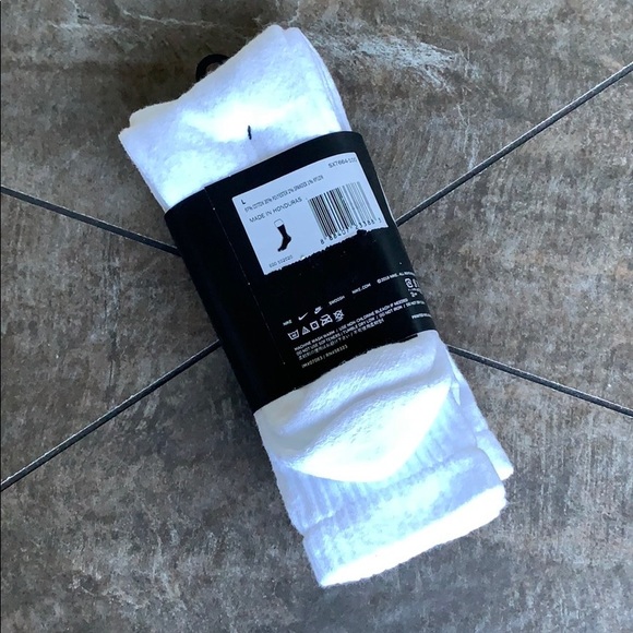 NIKE EVERYDAY COTTON CUSHIONED CREW WMNS SOCKS 3 pairs socks set - Picture 4 of 16